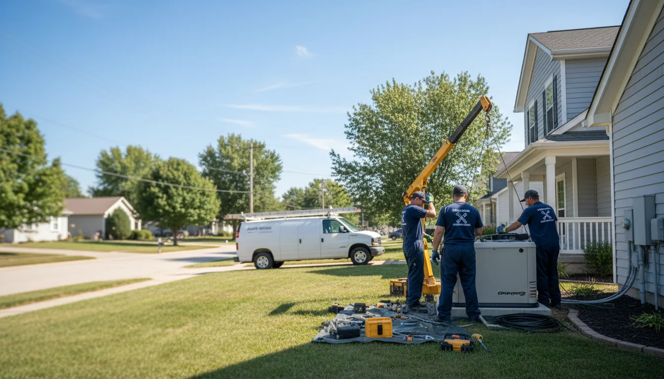 Generator Installation in Wonder Lake, IL near me